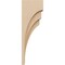 Ekena Millwork 3"W x 6"D x 18"H Thin Rockford Rough Cedar Woodgrain TimberThane Corbel, Primed Tan CORUR03X06X18ROCRCPR - alternate 2